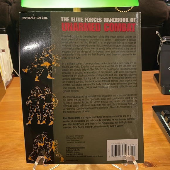 Elite Forces Handbook of Unarmed Combat GUC - Picture 2 of 3